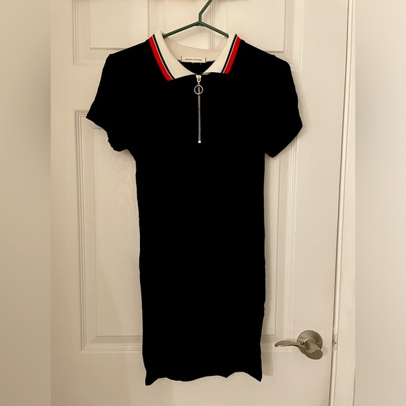 ZIPPERED POLO DRESS - Picture 2 of 4